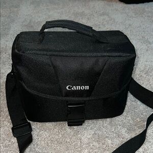 Canon Black Camera Bag for Men